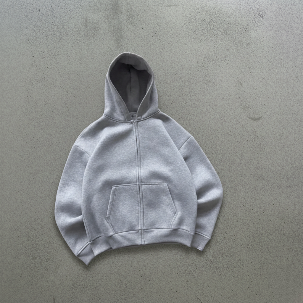 ZIPPER HOODIE