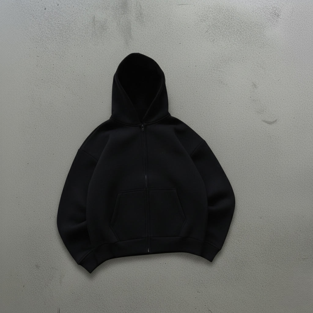ZIPPER HOODIE