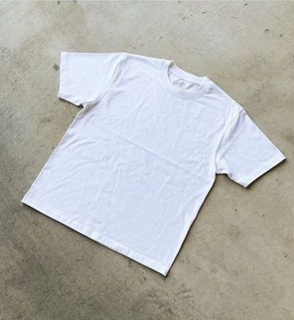 WHITE REGULAR TEE 250GSM