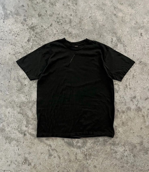 BLACK REGULAR TEE 210GSM