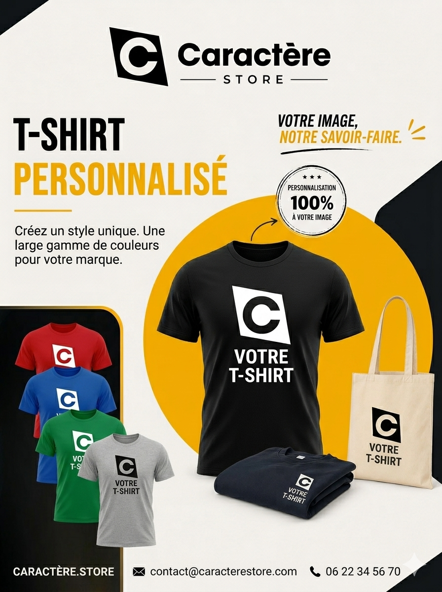 T-shirts personnalisés