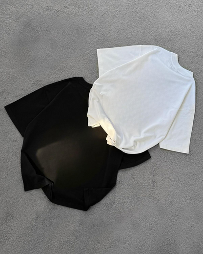 BLACK OVERSIZED TEE 250GSM
