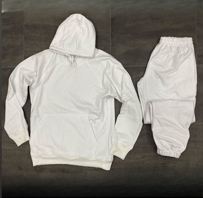 Ensemble blanc (hoodie+jogger)