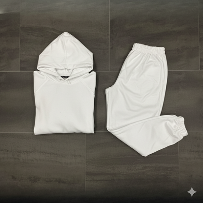 Ensemble blanc (hoodie+jogger)