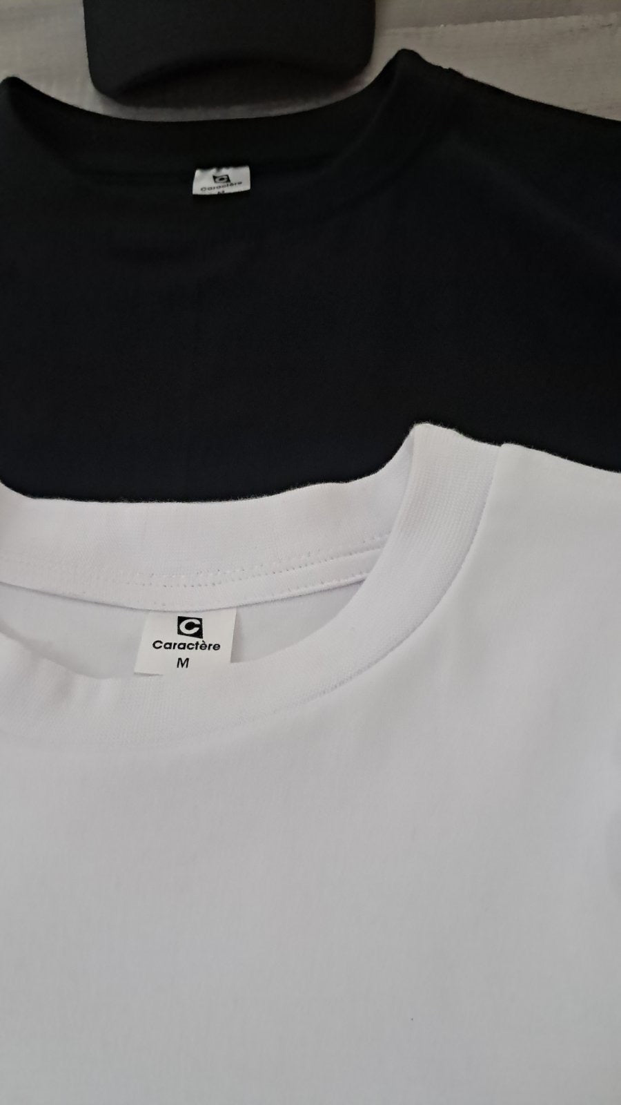BLACK OVERSIZED TEE 250GSM